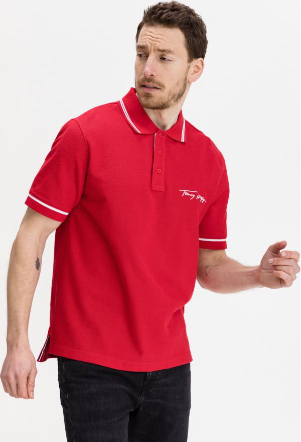 Tipped Signature Polo triko Tommy Hilfiger