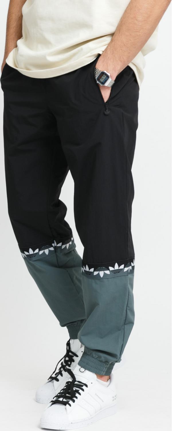 adidas Originals Slice Trefoil Track Pants černé / tmavě šedé