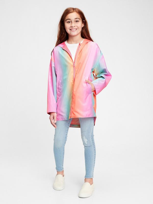 Ombre Rainbow Pláštěnka dětská GAP