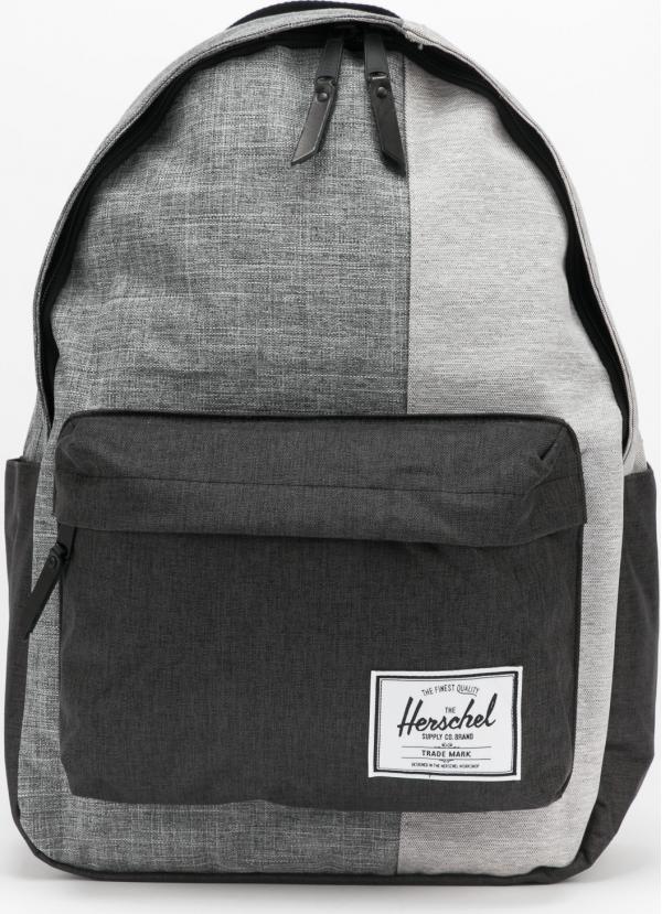 Herschel Supply CO. Classic XL Raven Crosshatch melange šedý / černý