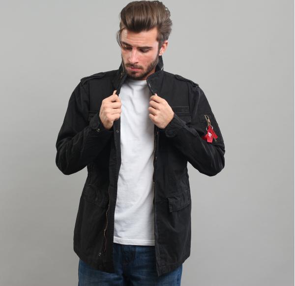 Alpha Industries Huntington černá