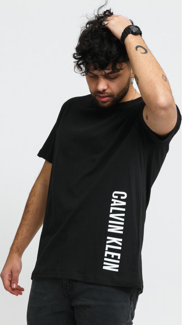 Calvin Klein Relaxed Crew Tee černé