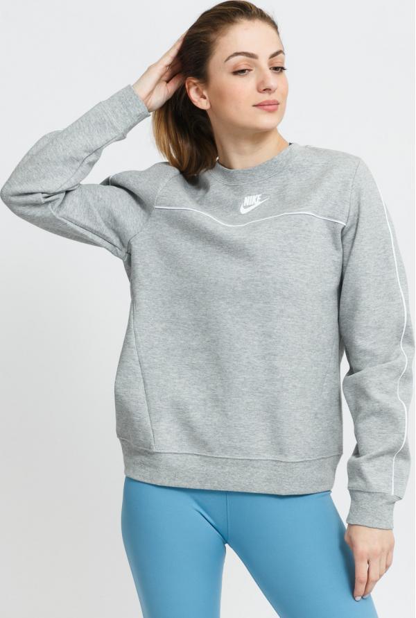 Nike W NW illenium Essential Fleece Hoody melange šedá