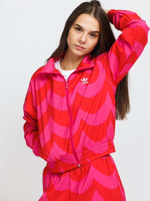 adidas Originals Track Top červená / růžová