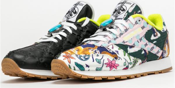 Reebok Classic Leather Black / ftwwht / aciyel