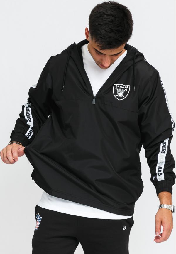 New Era NFL Taping Windbreaker Raiders černá