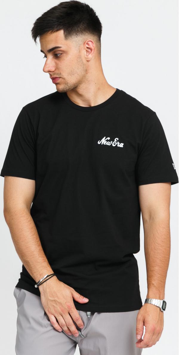 New Era Basketball Graphic Tee černé
