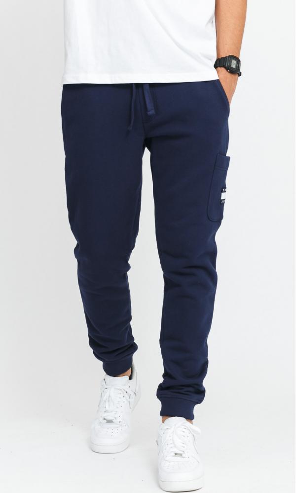 TOMMY JEANS  Badge Sweatpants navy