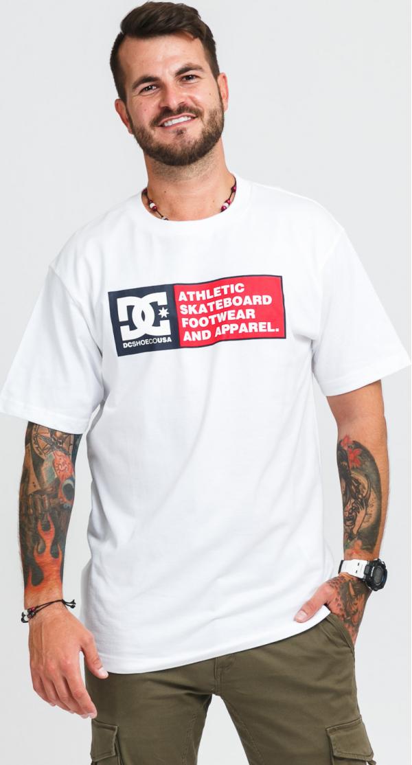 DC DC Density Zone Tee bílé