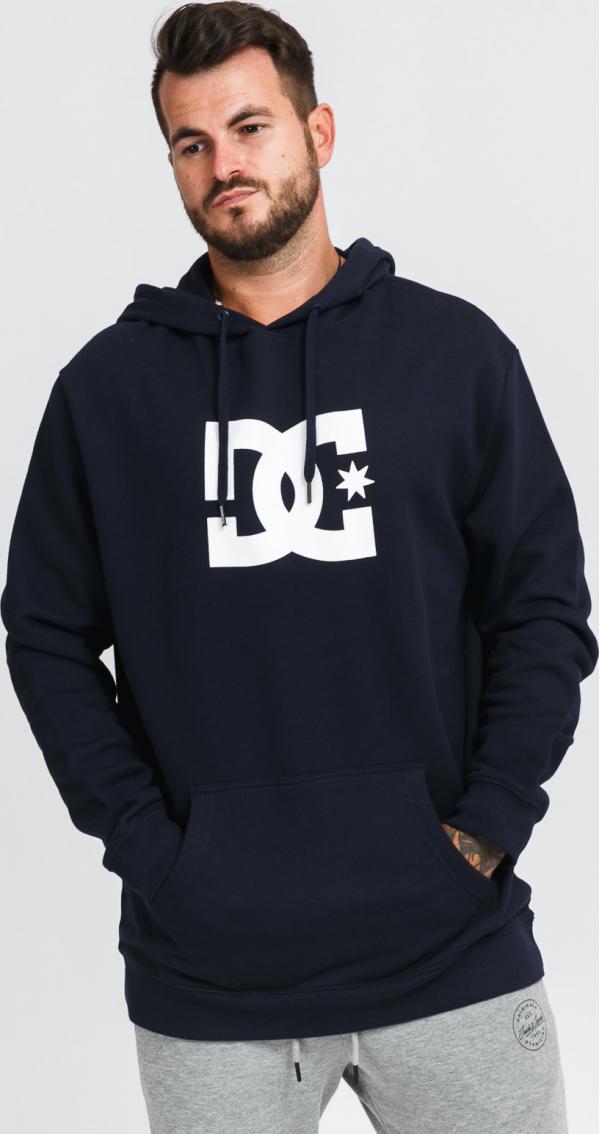 DC DC Star Hoodie navy