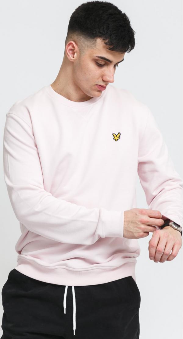 yle & Scott Crew Neck Sweatshirt světle růžová