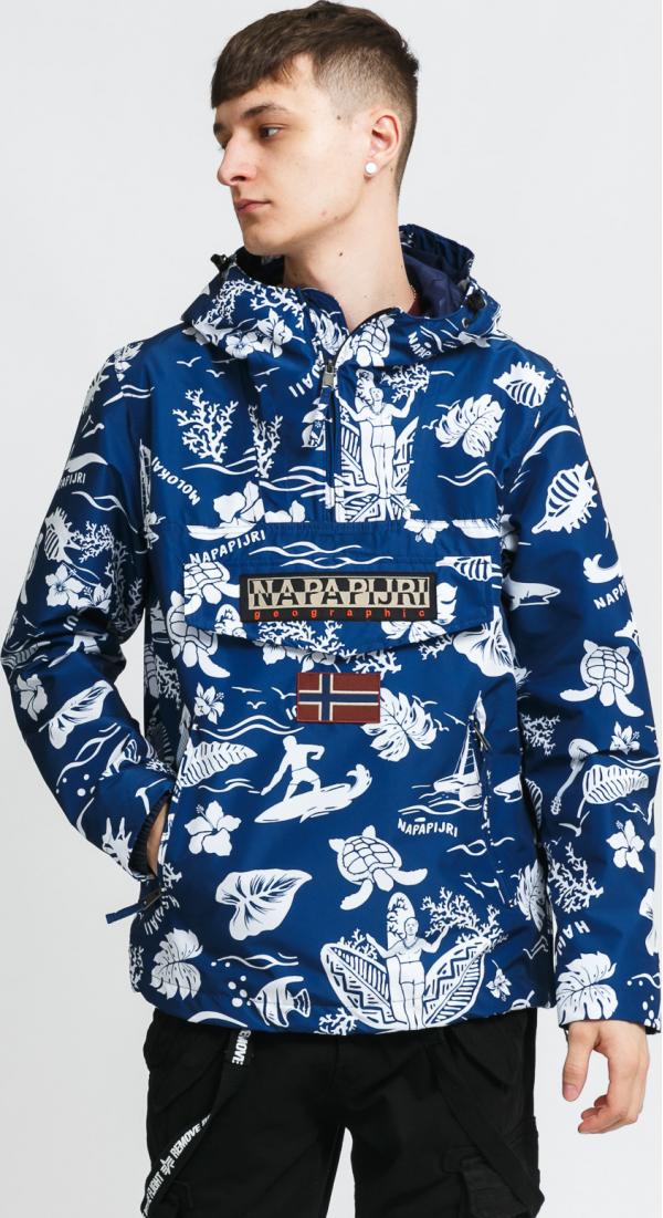 NAPAPIJRI Rainforest S Print 2 navy / bílá