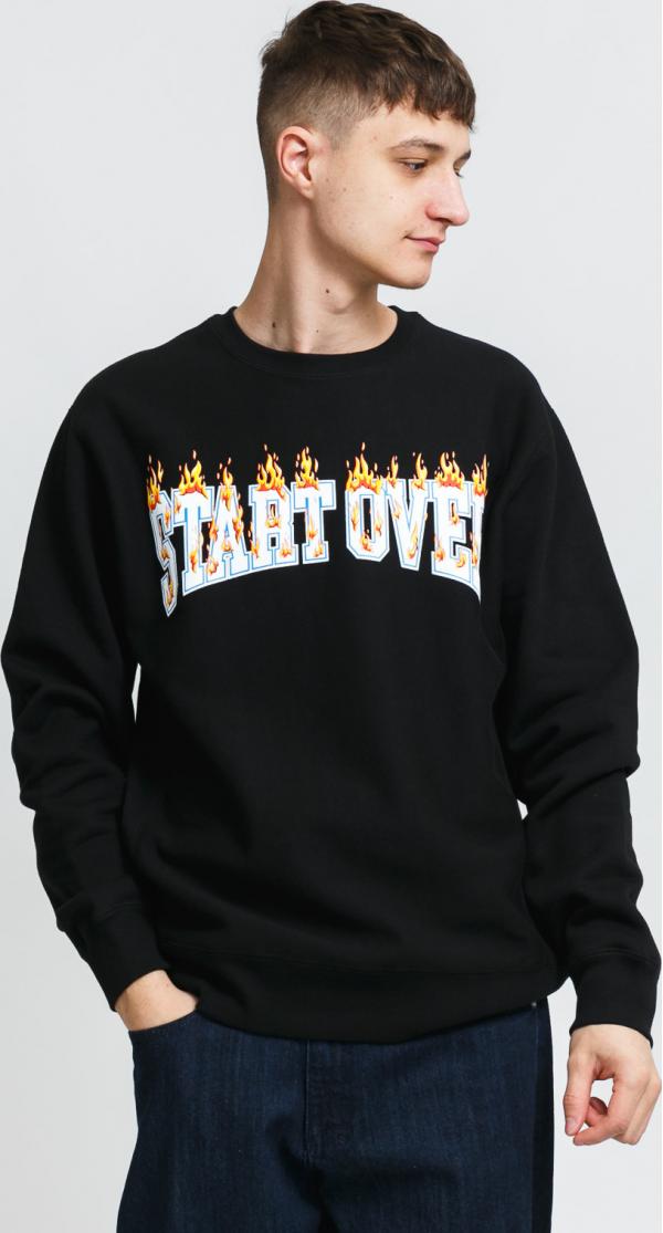The Hundreds Start Over Crewneck černá