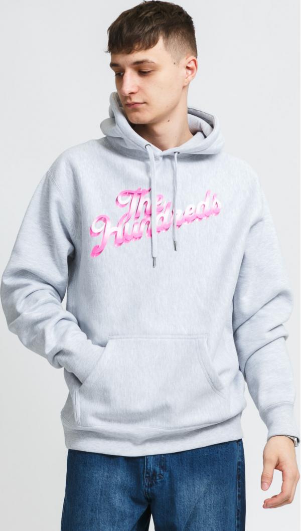 The Hundreds Beyond Slant Pullover melange šedá