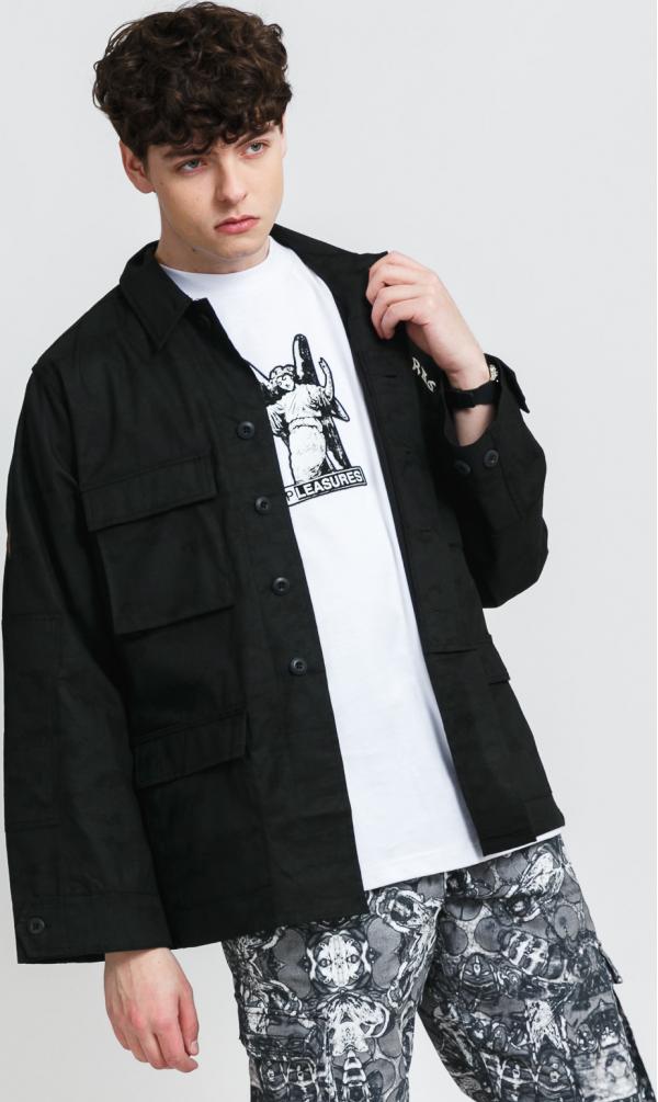 PLEASURES Thythm BDU Jacket černá