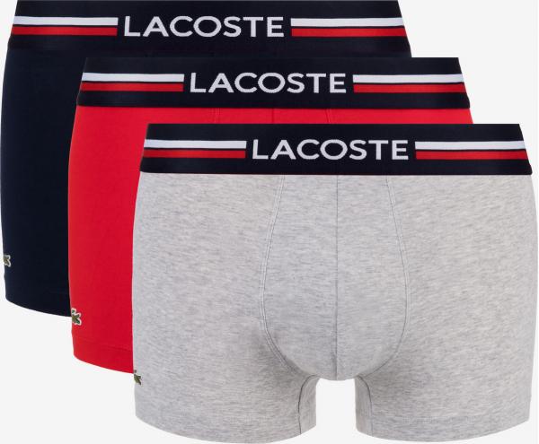 Iconic Cotton Stretch Boxerky 3 ks Lacoste