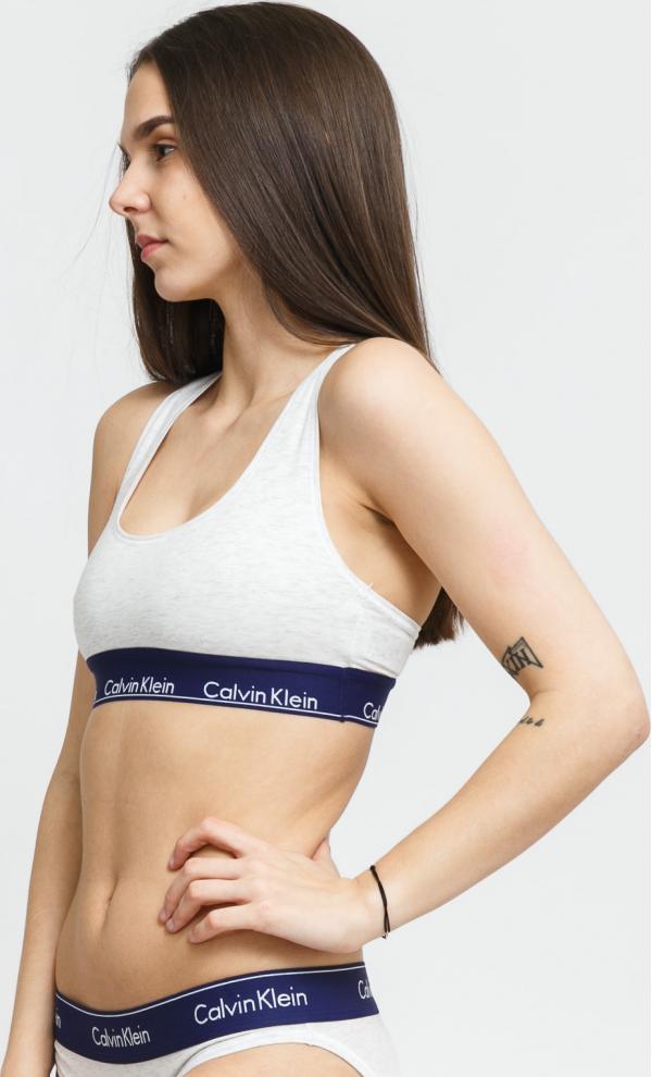 Calvin Klein Women's Bralette melange krémové / fialové
