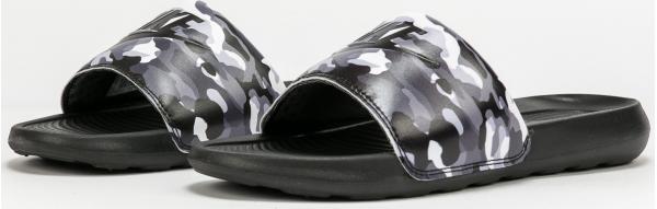 Nike Victori One Slide Print black / black - grey fog