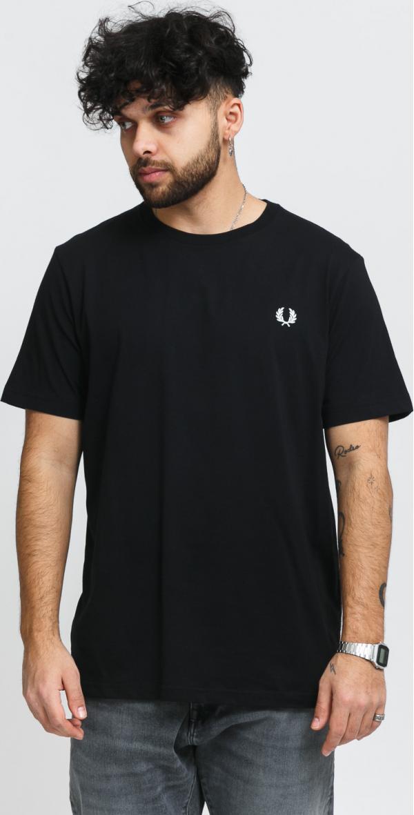FRED PERRY Crew Neck Tee černé