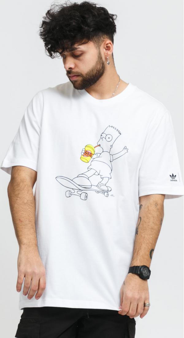 adidas Originals The Simpsons Squishee Tee bílé