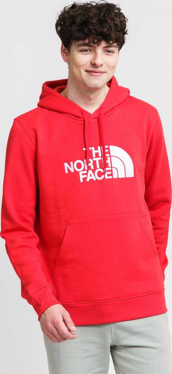 The North Face  Drew Peak Pullover Hoody červená