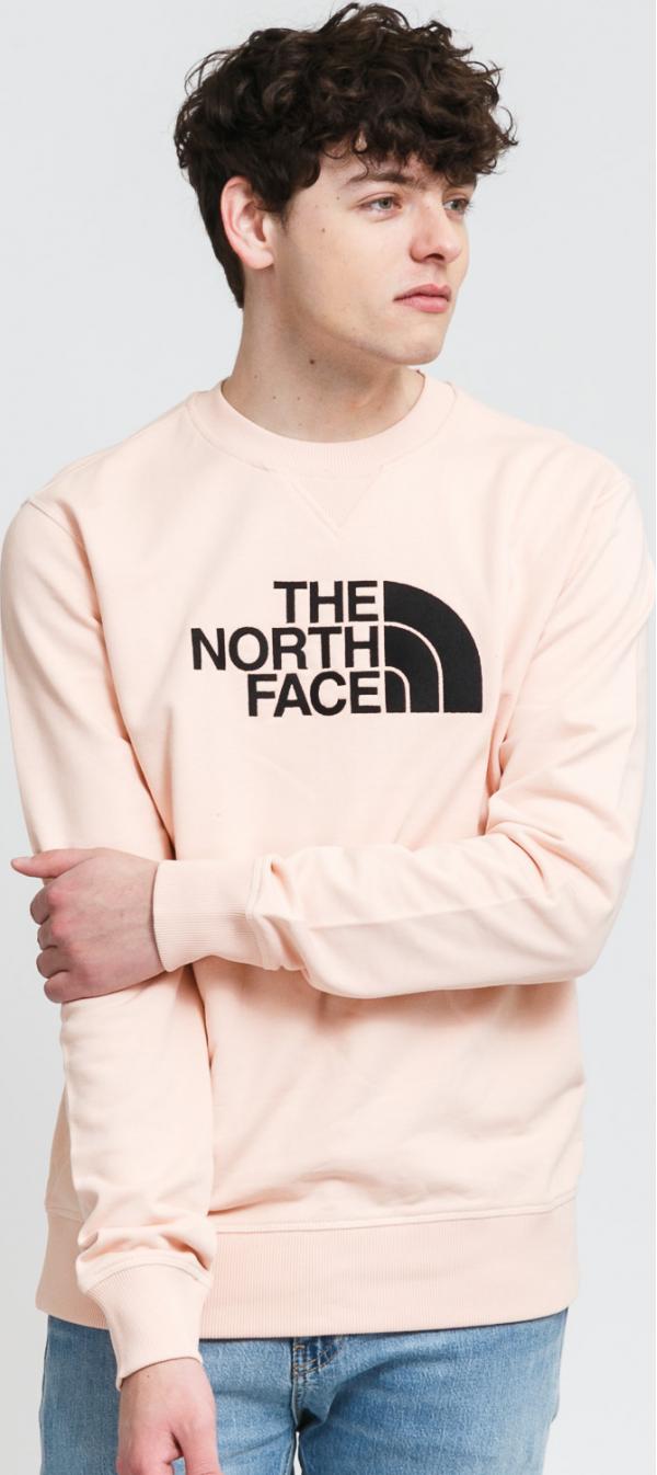 The North Face M Drew Peak Crew T světle růžová