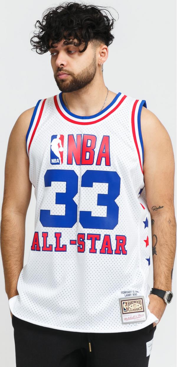 Mitchell & Ness Swingman Jersey All Star East Bird "33 bílý