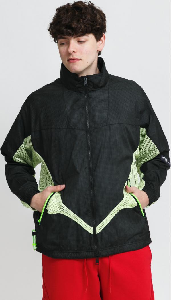 Jordan M J 23 Engineered Track Jacket černá / světle zelená