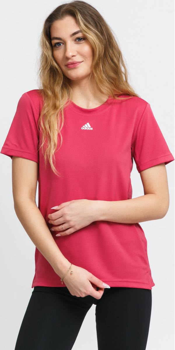 adidas Performance Necessi Tee tmavě růžové