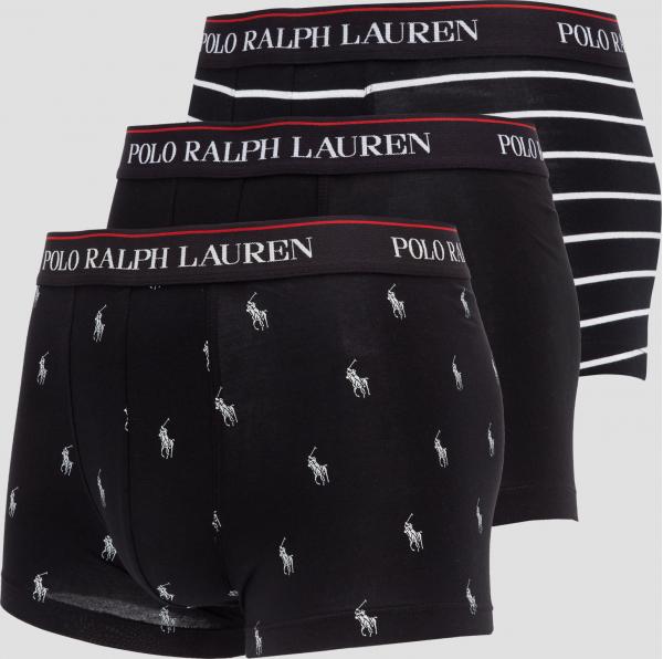 Polo Ralph auren 3Pack Classic Trunk černé / bílé