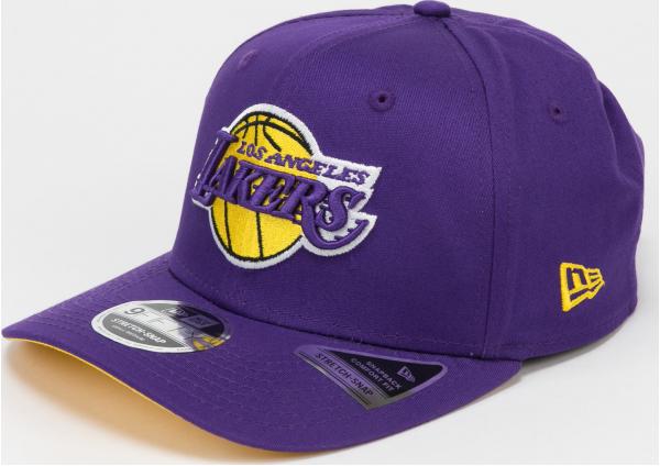 New Era 950 Stretch Snap NBA Team Colour LA Lakers fialová / žlutá