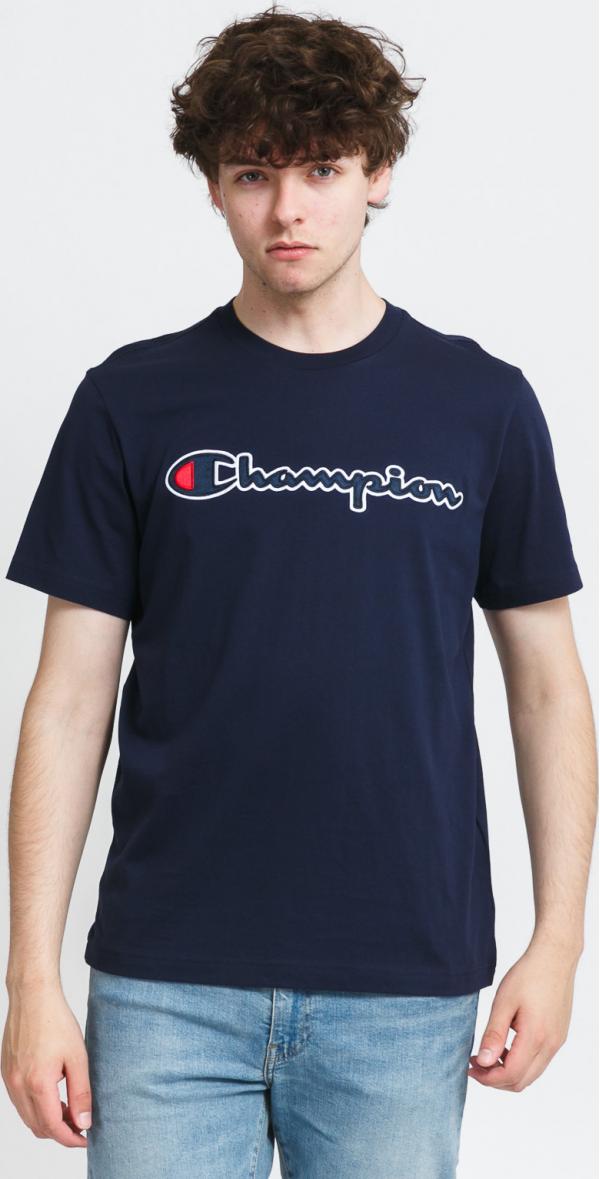 Champion ogo Crew Neck Tee navy