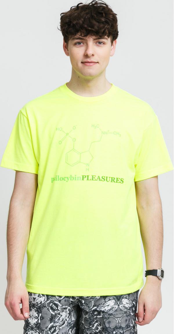 PLEASURES Psilocybin Tee neon zelené