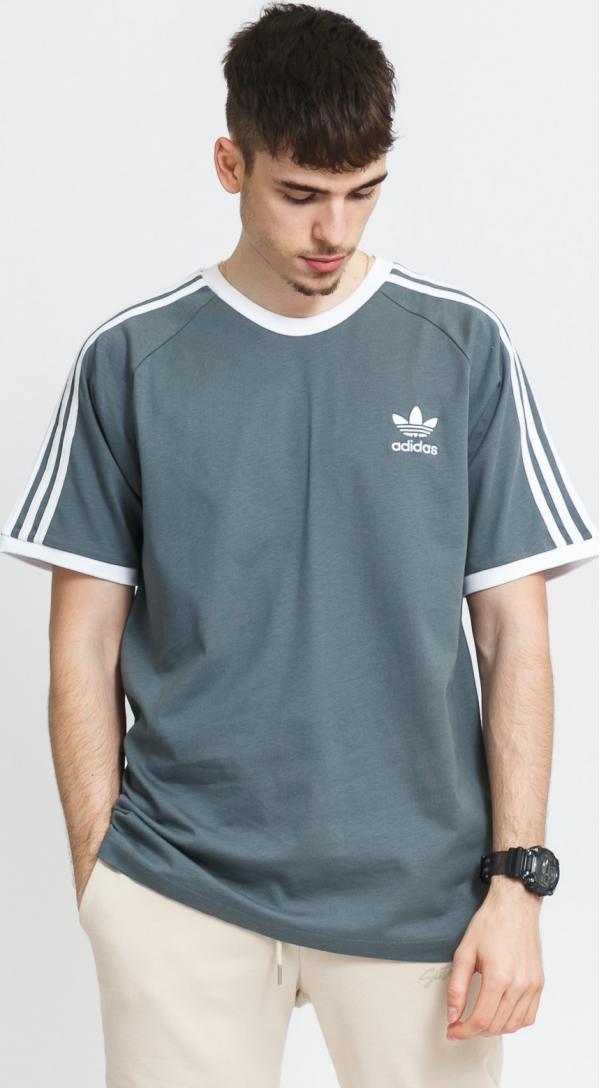 adidas Originals Adicolor Classics 3-Stripes Tee tmavě šedé
