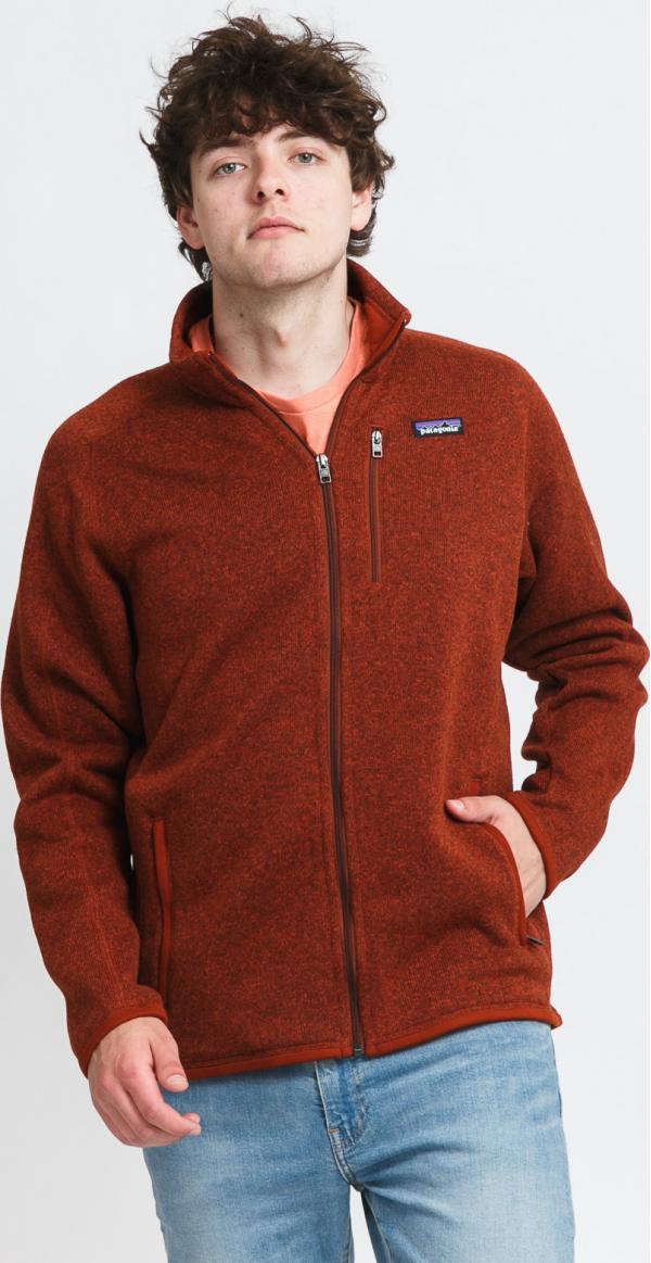 Patagonia M's Better Sweater Jacket melange vínová