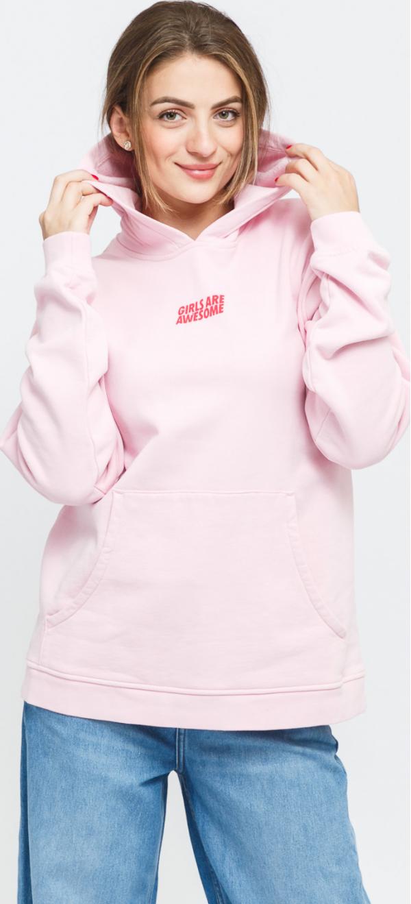 Girls Are Awesome All Day Hoody růžová