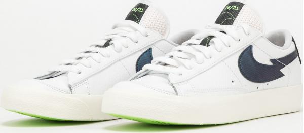 Nike Blazer Low '77 GS white / aquamarine - lime glow