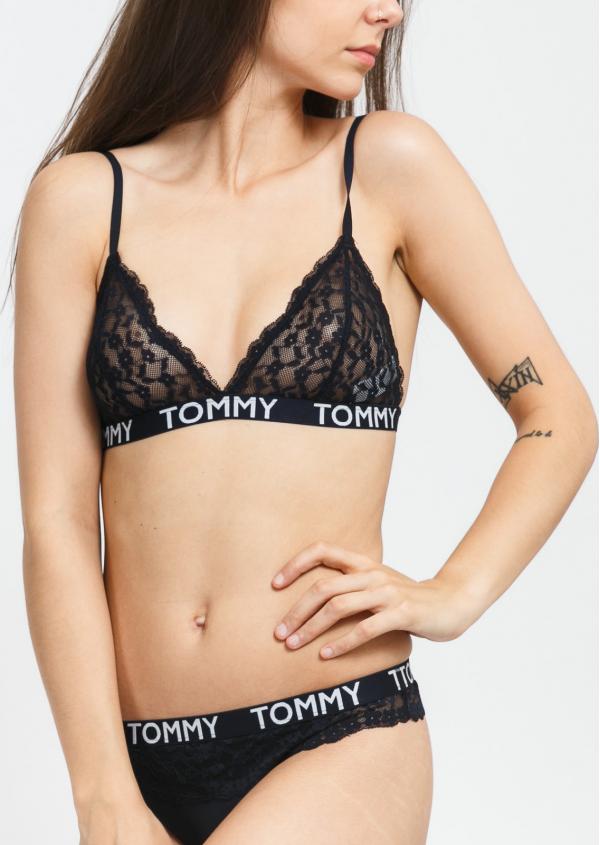 Tommy Hilfiger Triangle Bra navy