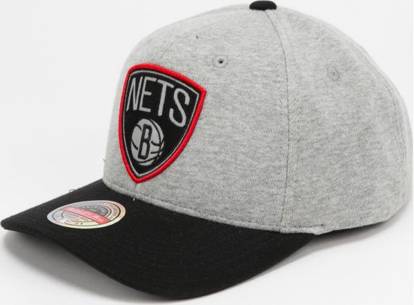 Mitchell & Ness NBA 186 Redline Snapback Nets melange šedá / černá