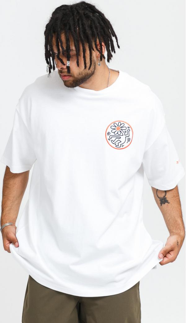 Converse x Keith Haring Graphic Tee bílé