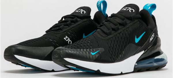 Nike Air Max 270 black / lt blue fury