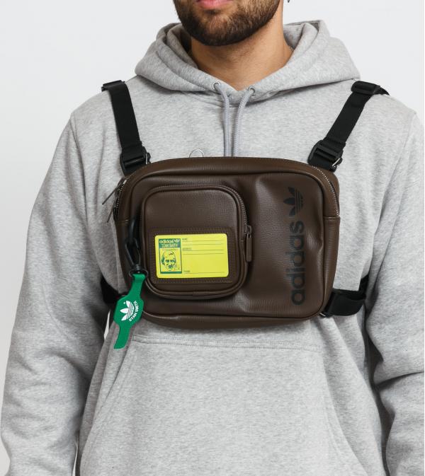 adidas Originals Stan Waistbag tmavě hnědá