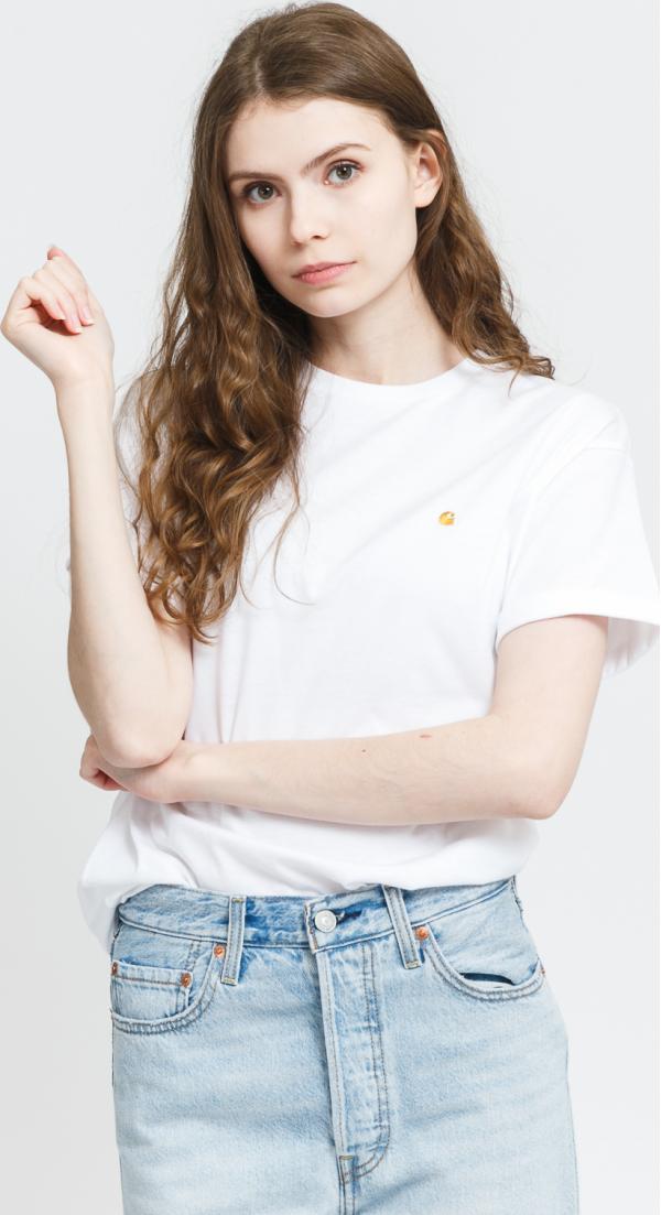 Carhartt WIP W' SS Chase Tee bílé