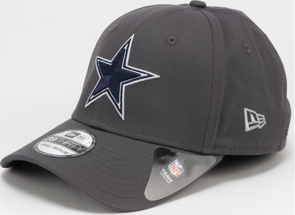 New Era 3930 NFL Team Dallas Cowboys tmavě šedá