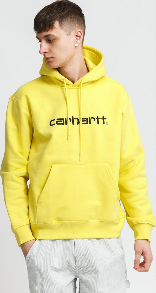 Carhartt WIP Hooded Carhartt Sweat žlutá