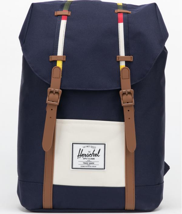 Herschel Supply CO. Retreat Backpack navy / krémový / hnědý