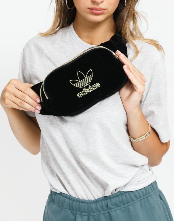 adidas Originals Waistbag Velvet černá