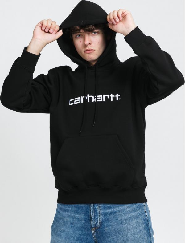 Carhartt WIP Hooded Carhartt Sweat černá
