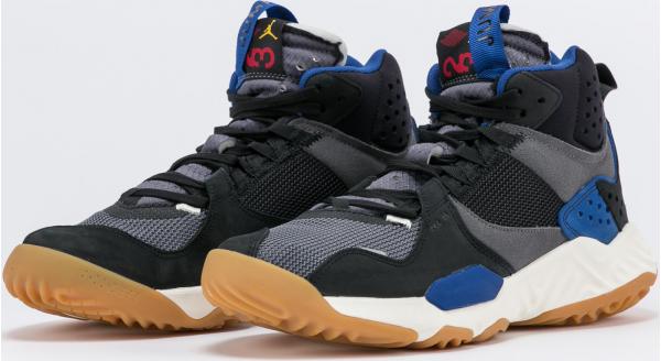 Jordan Delta Mid black / gym red - dark grey