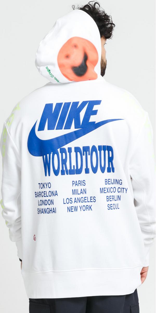 Nike M NSW PO FT Hoodie Wtour bílá